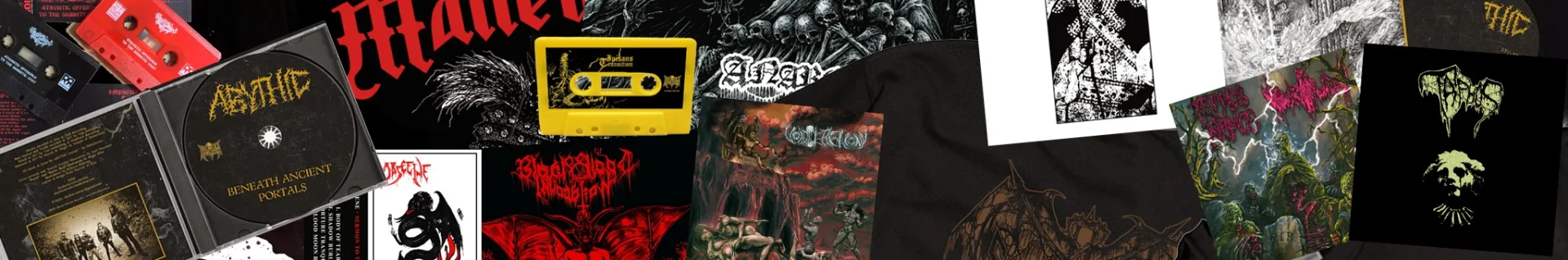 Banner do canal Blood Harvest Records