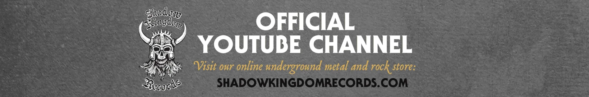 Banner do canal Shadow Kingdom Records