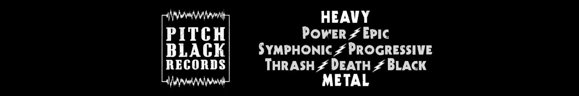 Banner ng channel ng Pitch Black Records
