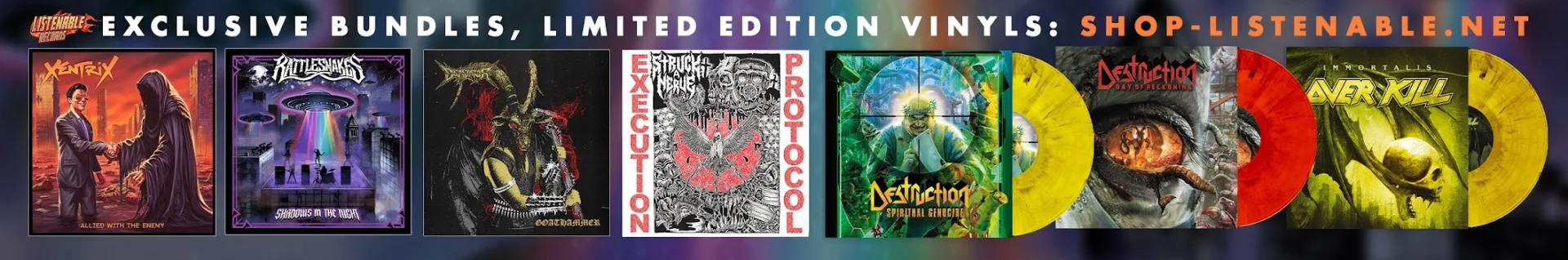 Listenable Records channel banner